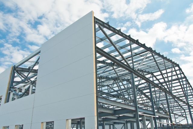 Steel framed buildings